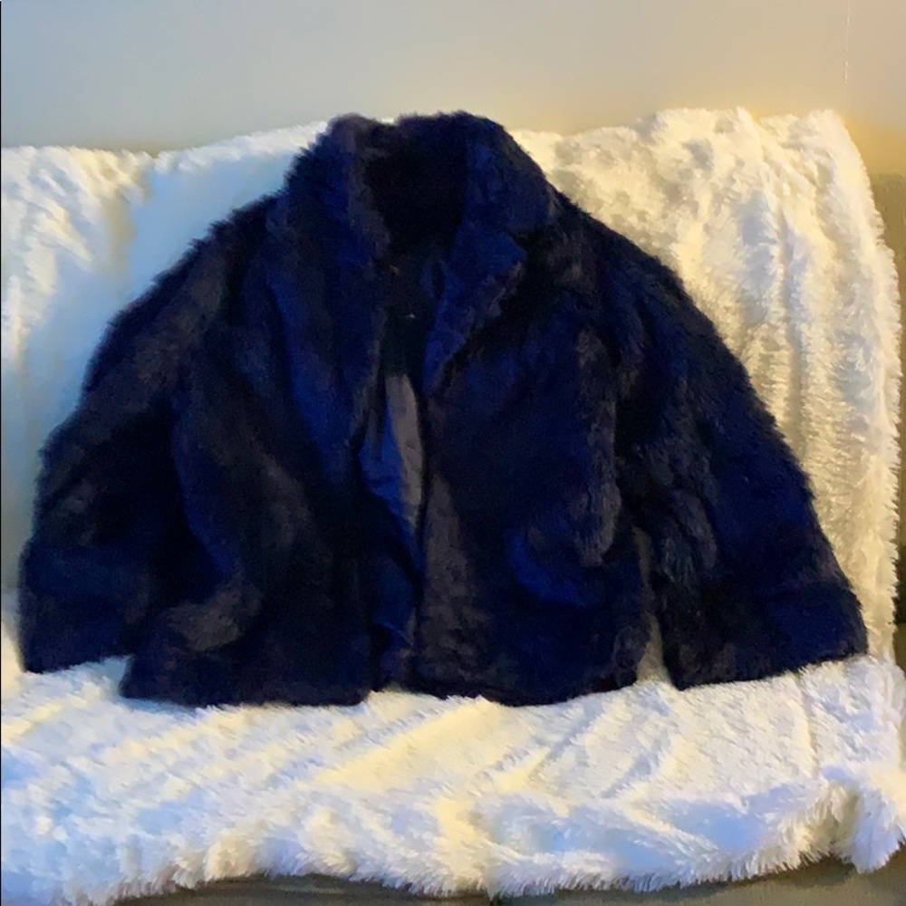 Fun fake fur jacket